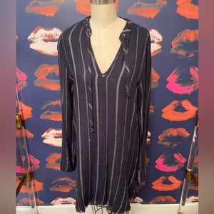 Bella Dahl knit navy dress